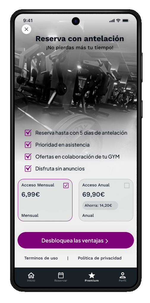 Suscripción Premium