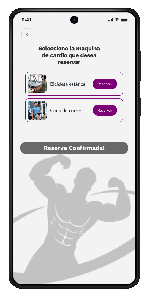 Confirmación de reserva