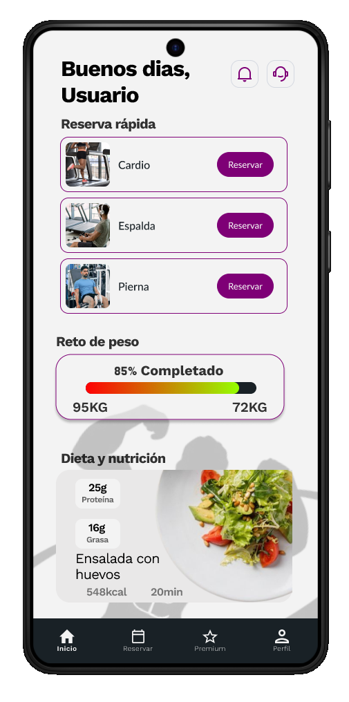 Pantalla principal